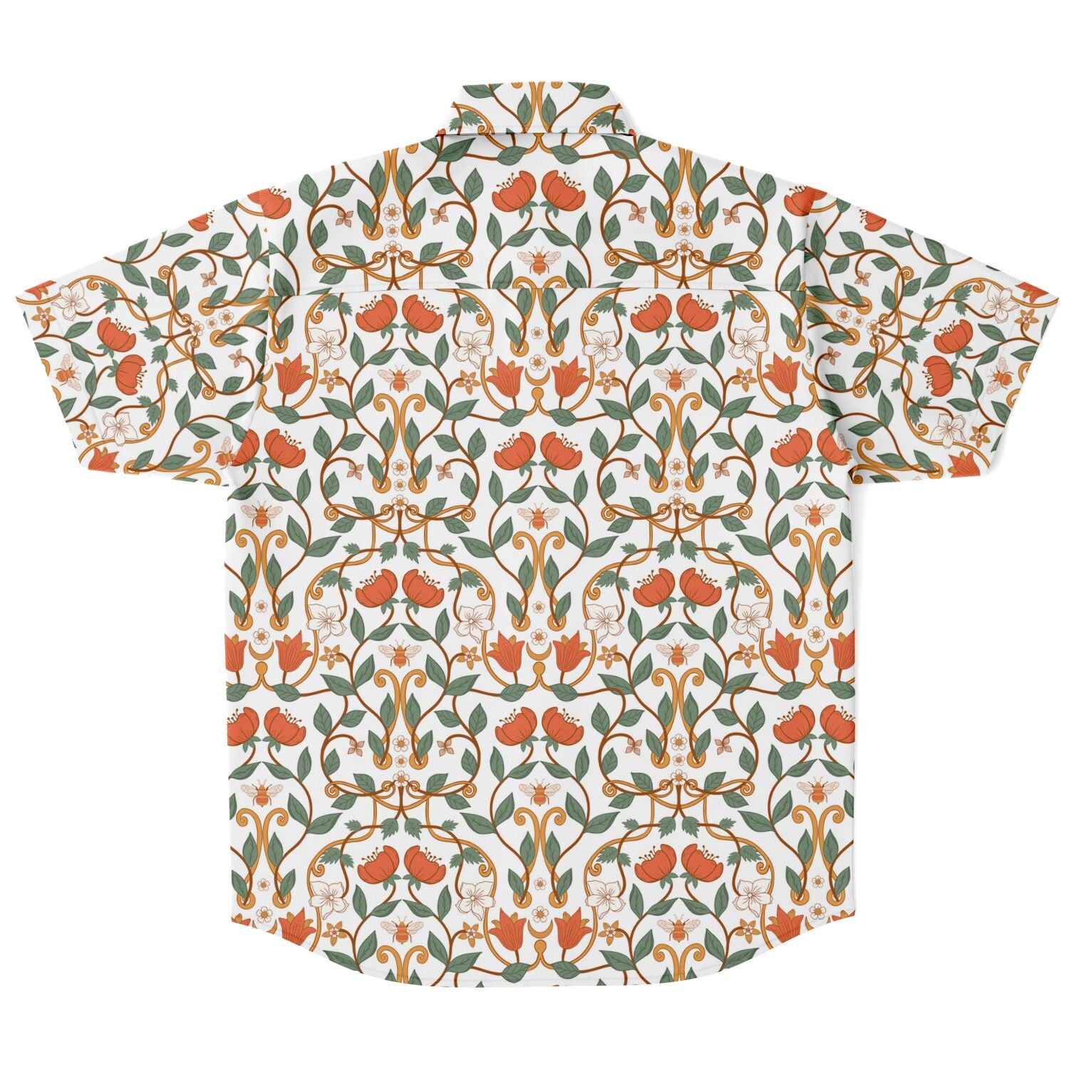 chemise estivale homme à motifs floraux