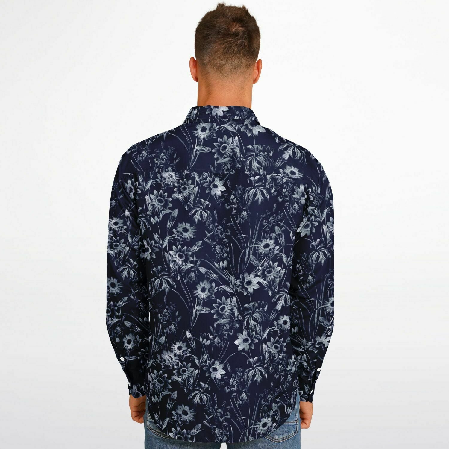 chemise blue marine originale pour homme