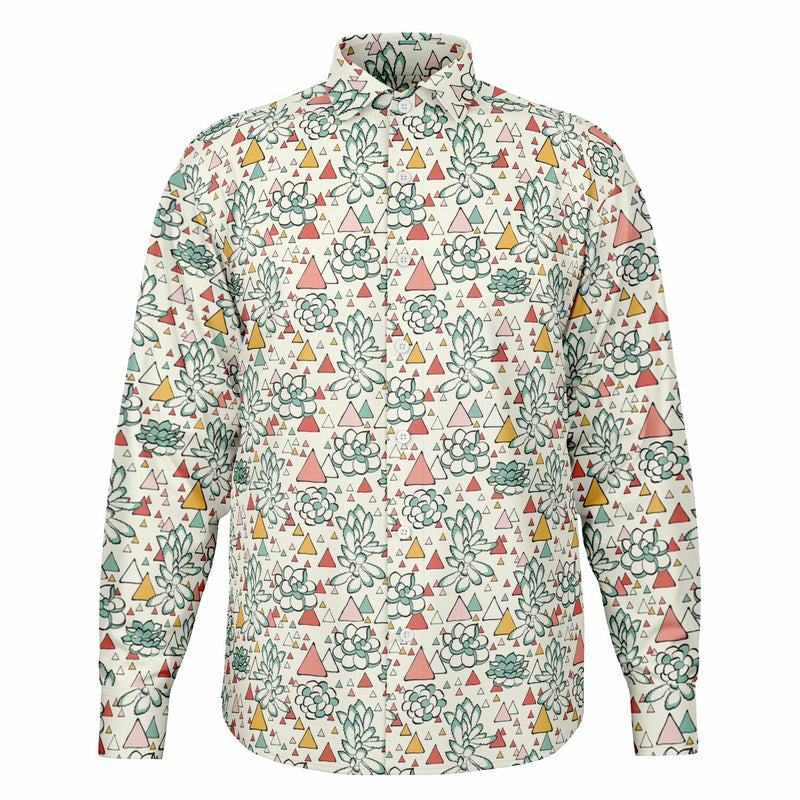 chemise homme élégante fleurs abstraites