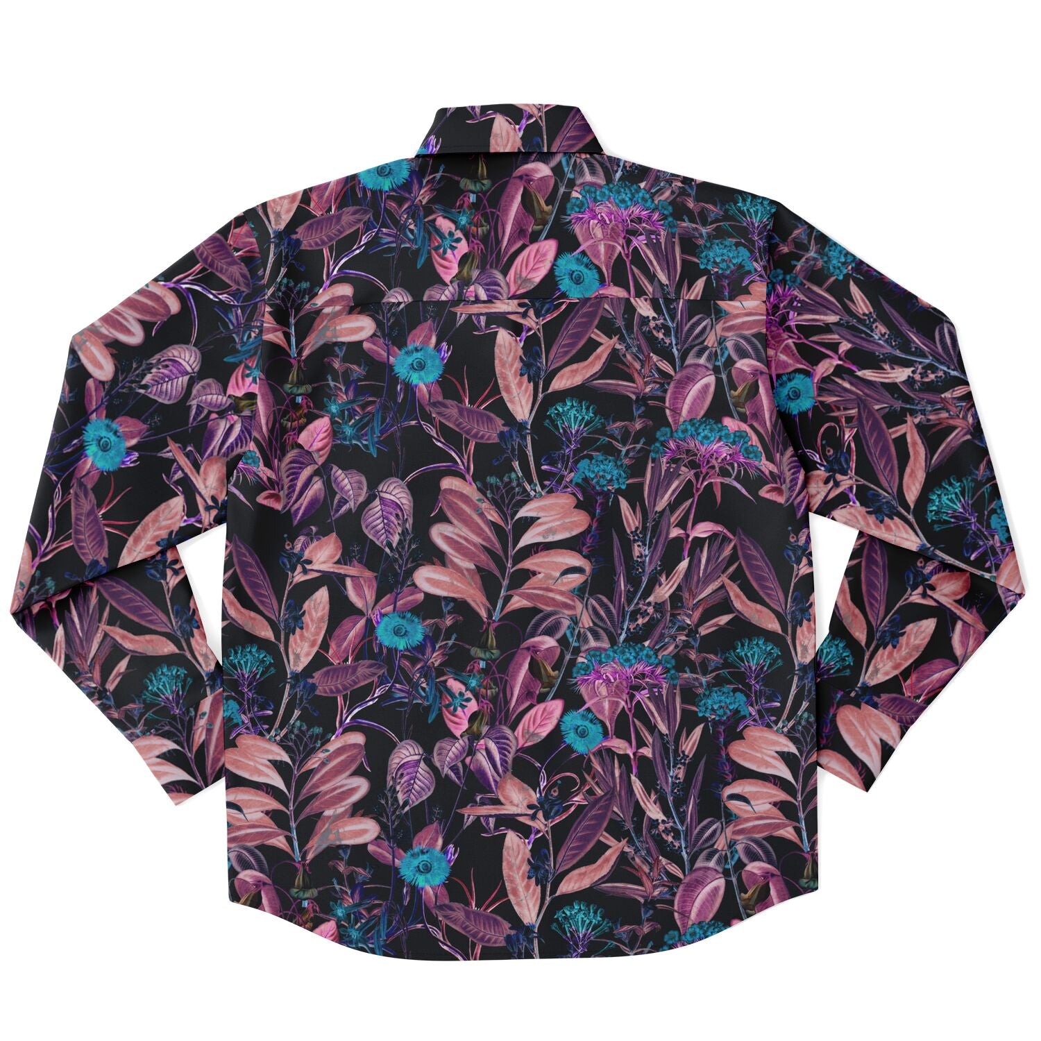 chemise homme à manches longues design floral