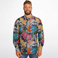 chemise homme motifs traditionnels japonais