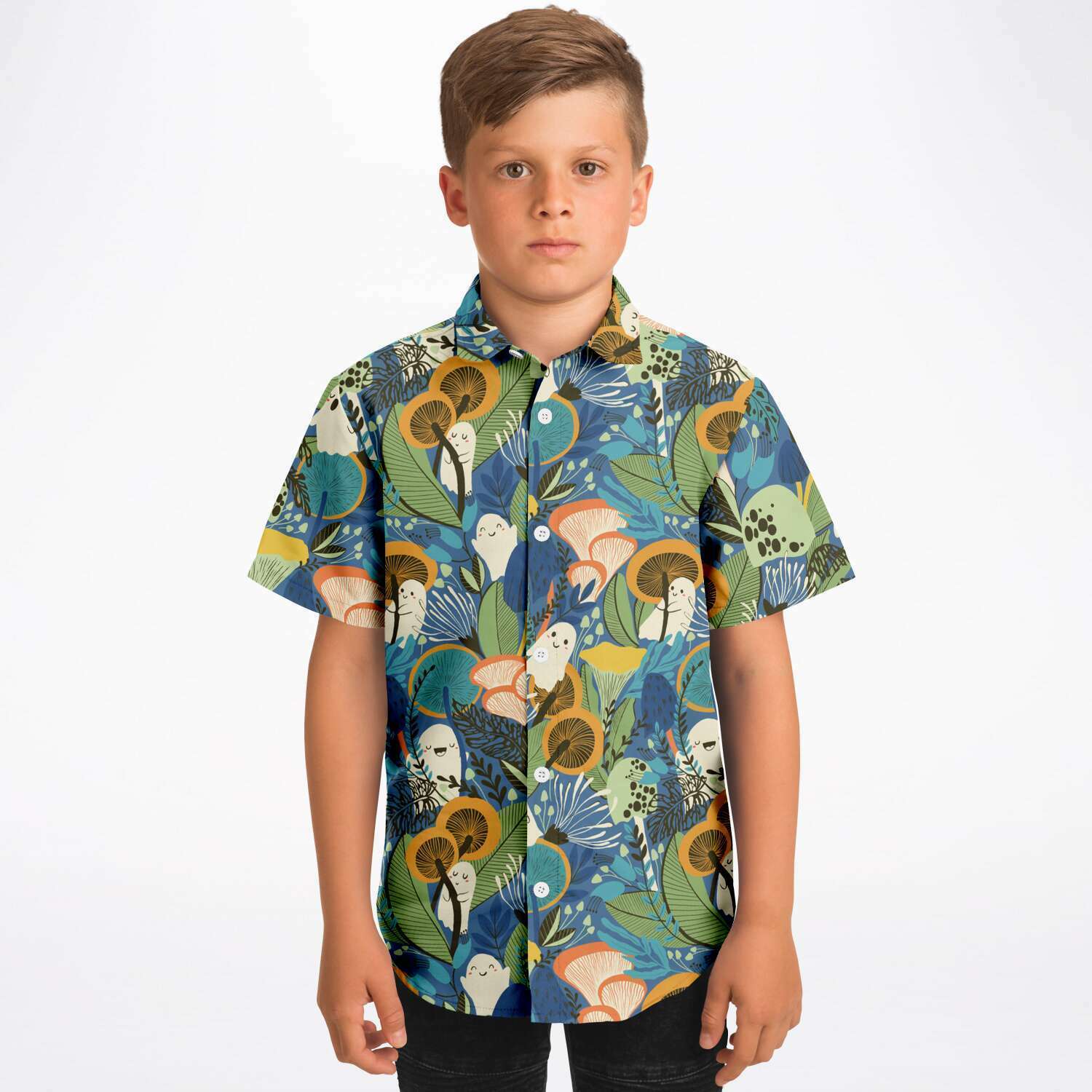 Chemise Garçon Originale Savane Manches Courtes