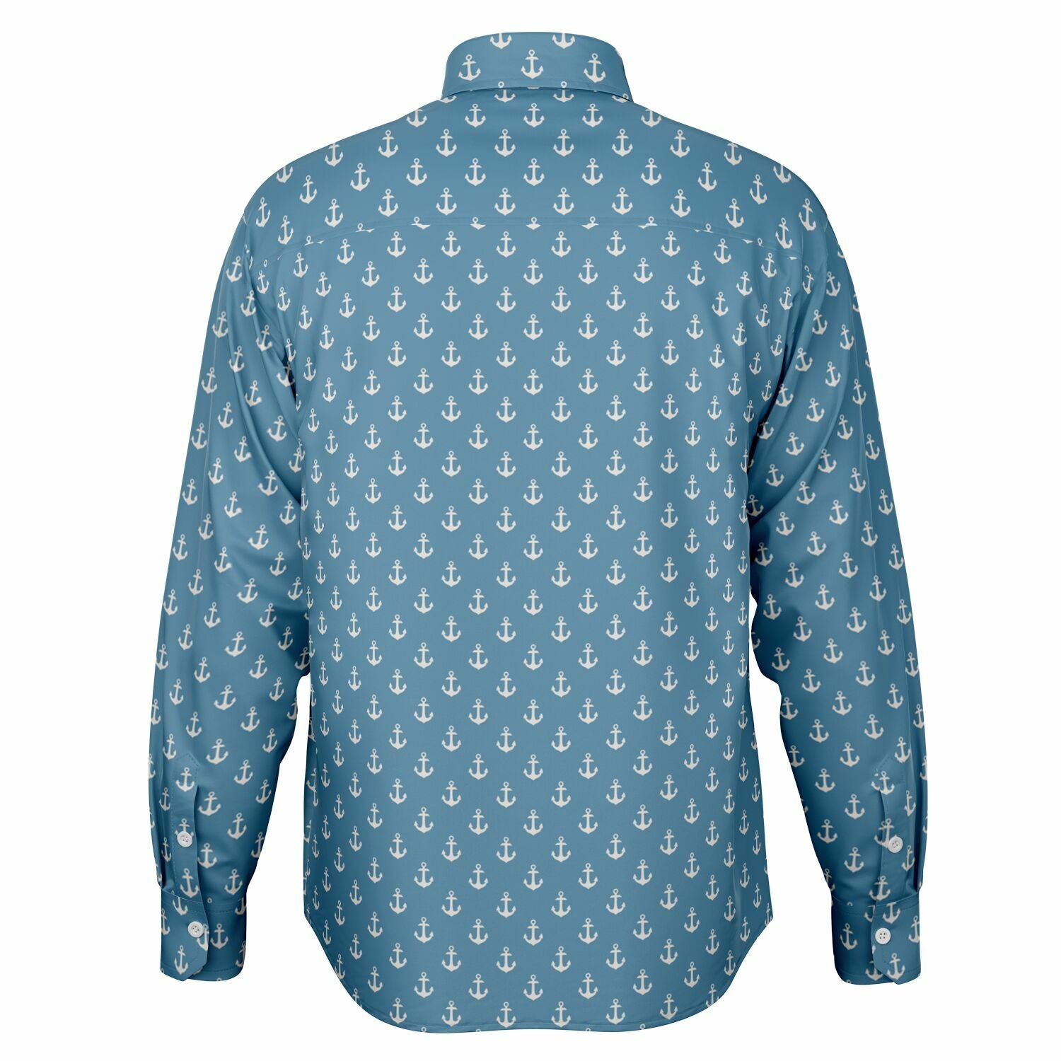 chemise en coton bleue pour homme