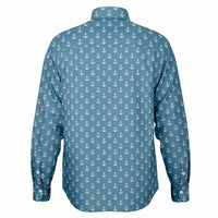 chemise en coton bleue pour homme