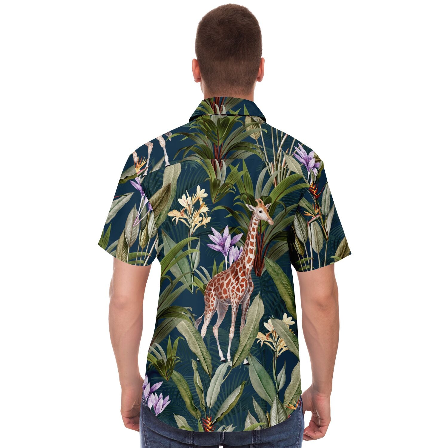 vêtements homme chemise à fleurs