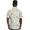 chemise homme avec motifs floraux