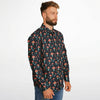 Chemise homme manches longues - Champignons