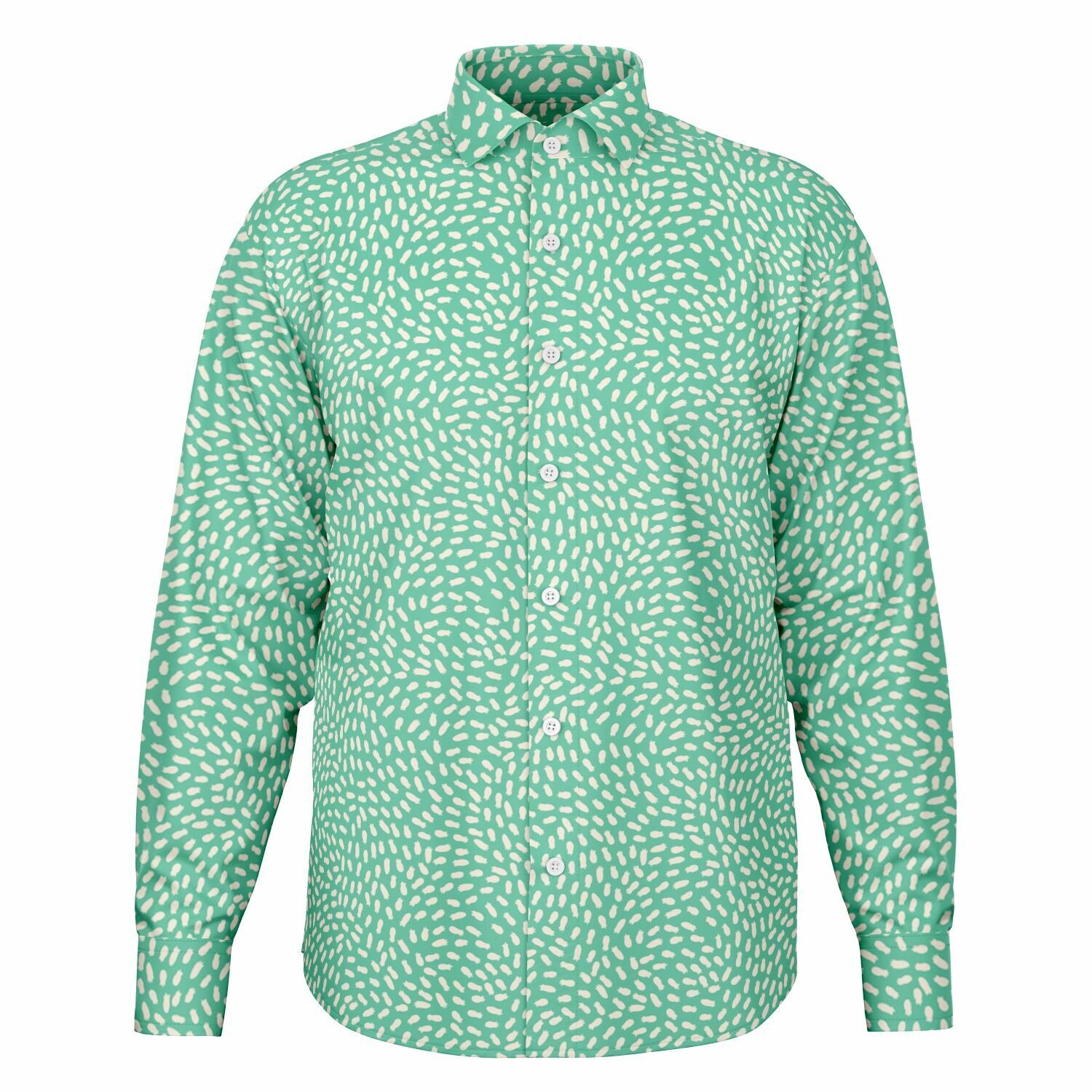 vêtements homme chemise verte à motifs
