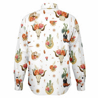 vêtements homme chemise manches longues western