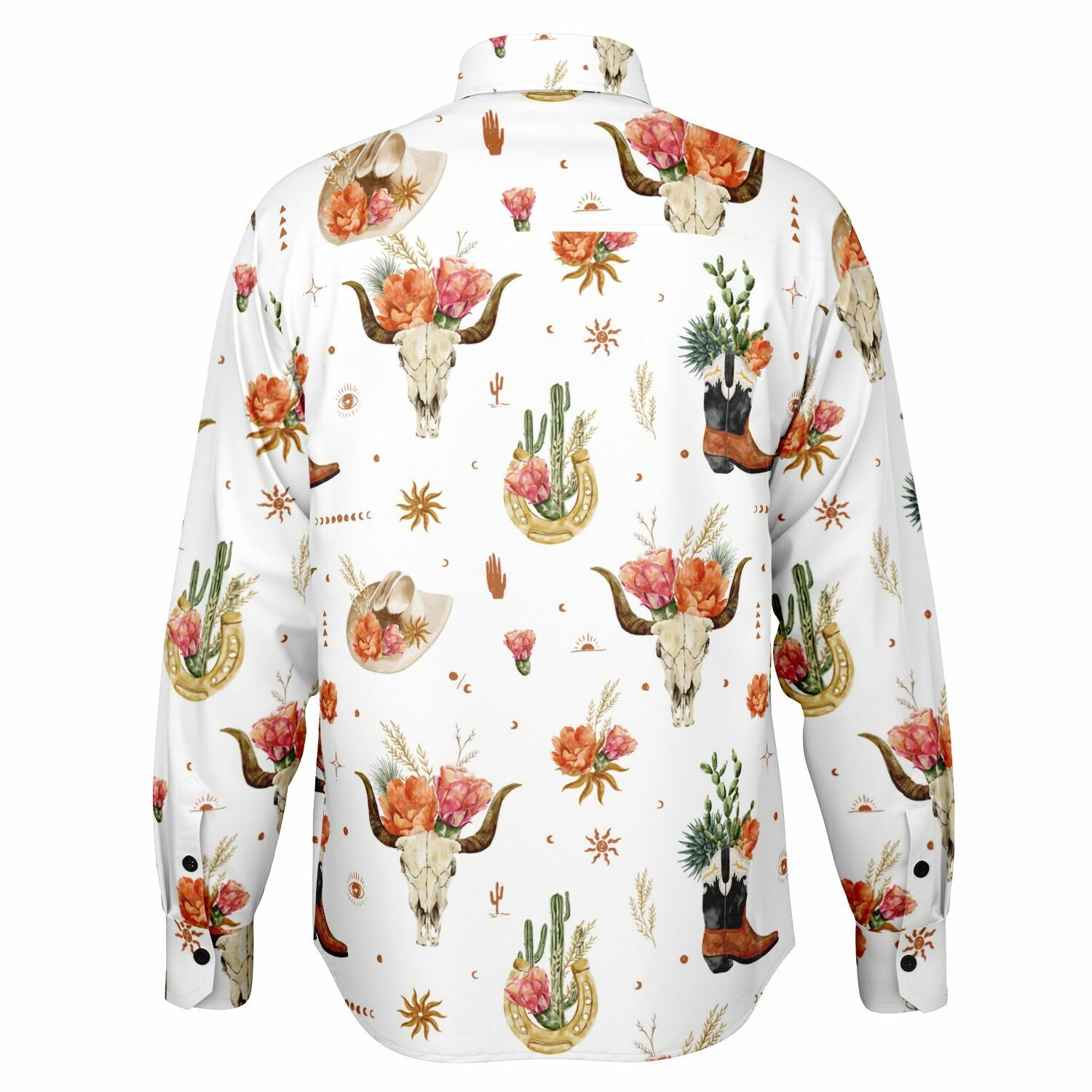 vêtements homme chemise manches longues western