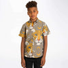 chemise à motifs panthère pour garçon