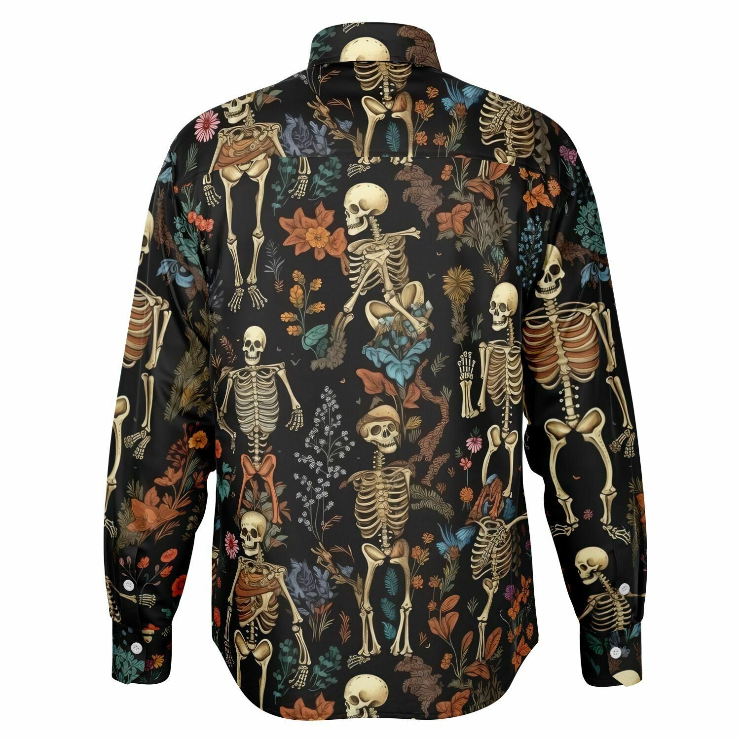 chemise à manches longues skeleton