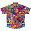 chemise d'été homme tropicale à manches courtes