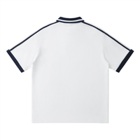 Polo Contrast Piping Noir Original — Streetwear Belge
