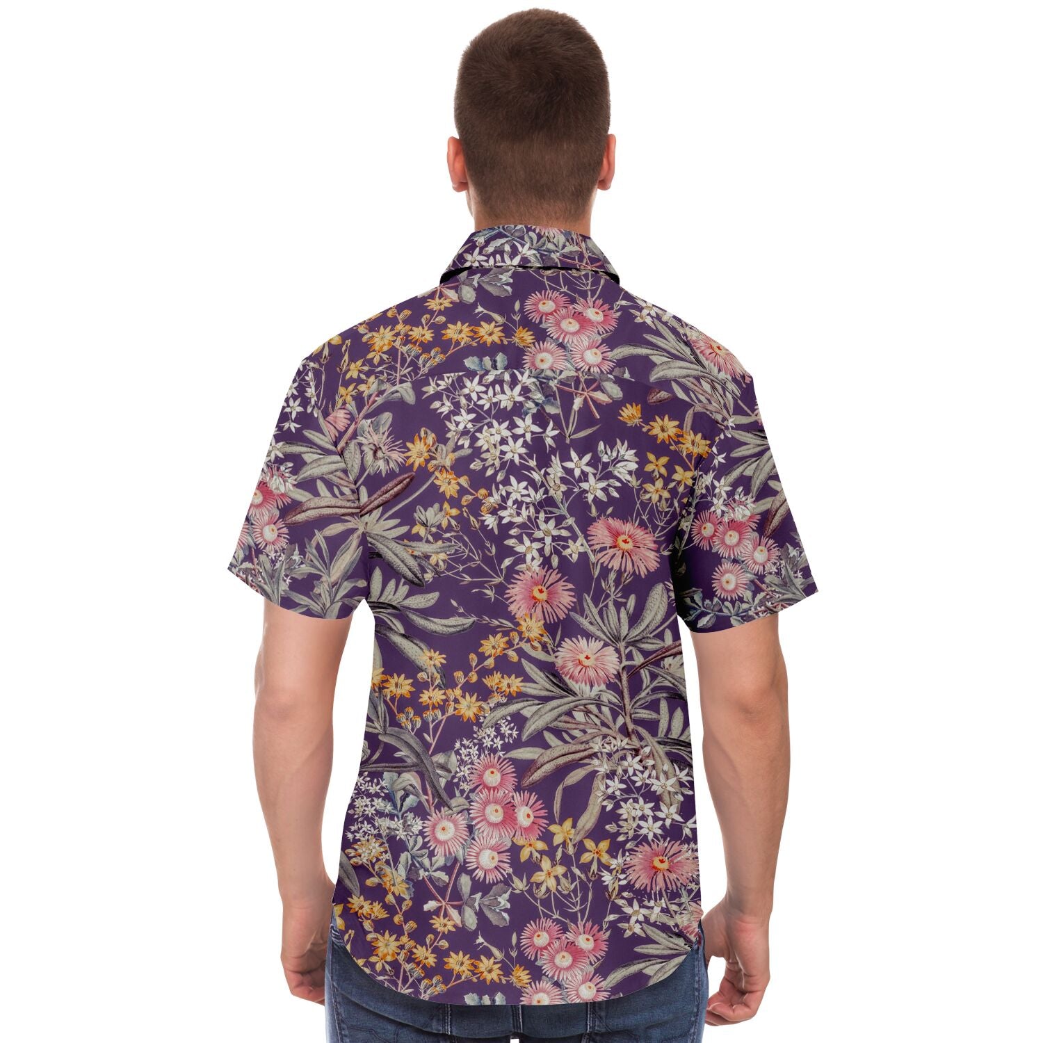 chemise air libre homme fleurs