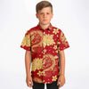 chemise pour enfants avec motif dragon