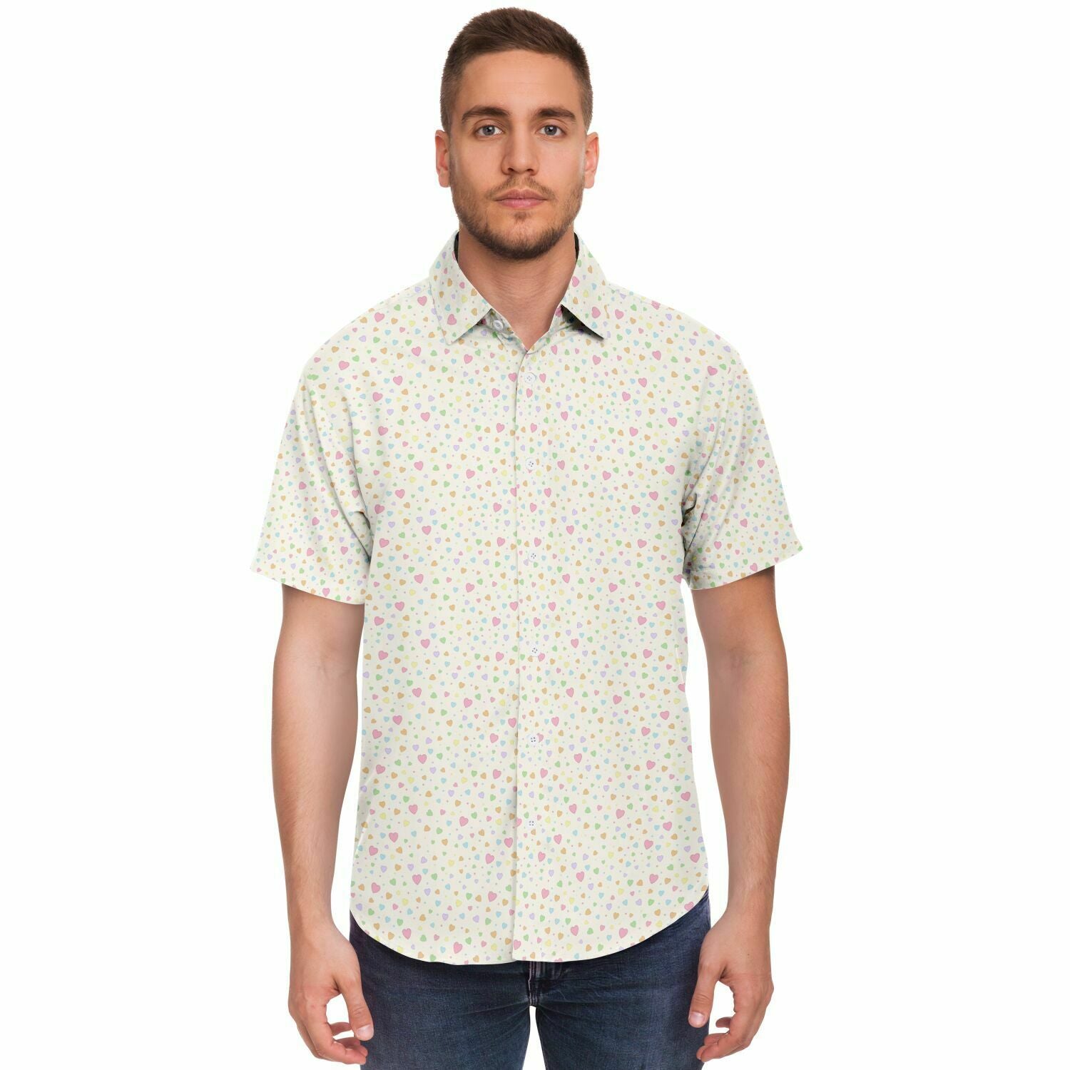 chemise estivale homme à motifs floraux