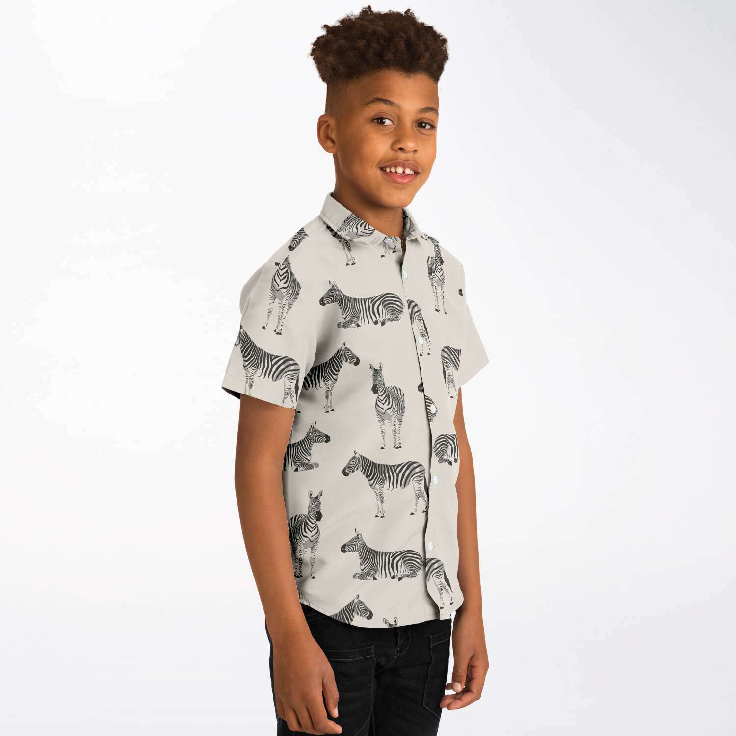 vêtements enfants zèbre manches courtes