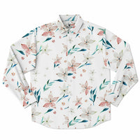 CHEMISE HOMME originale stye floral MANCHES LONGUES