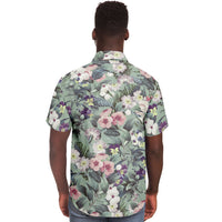 chemise à motifs floraux pour homme