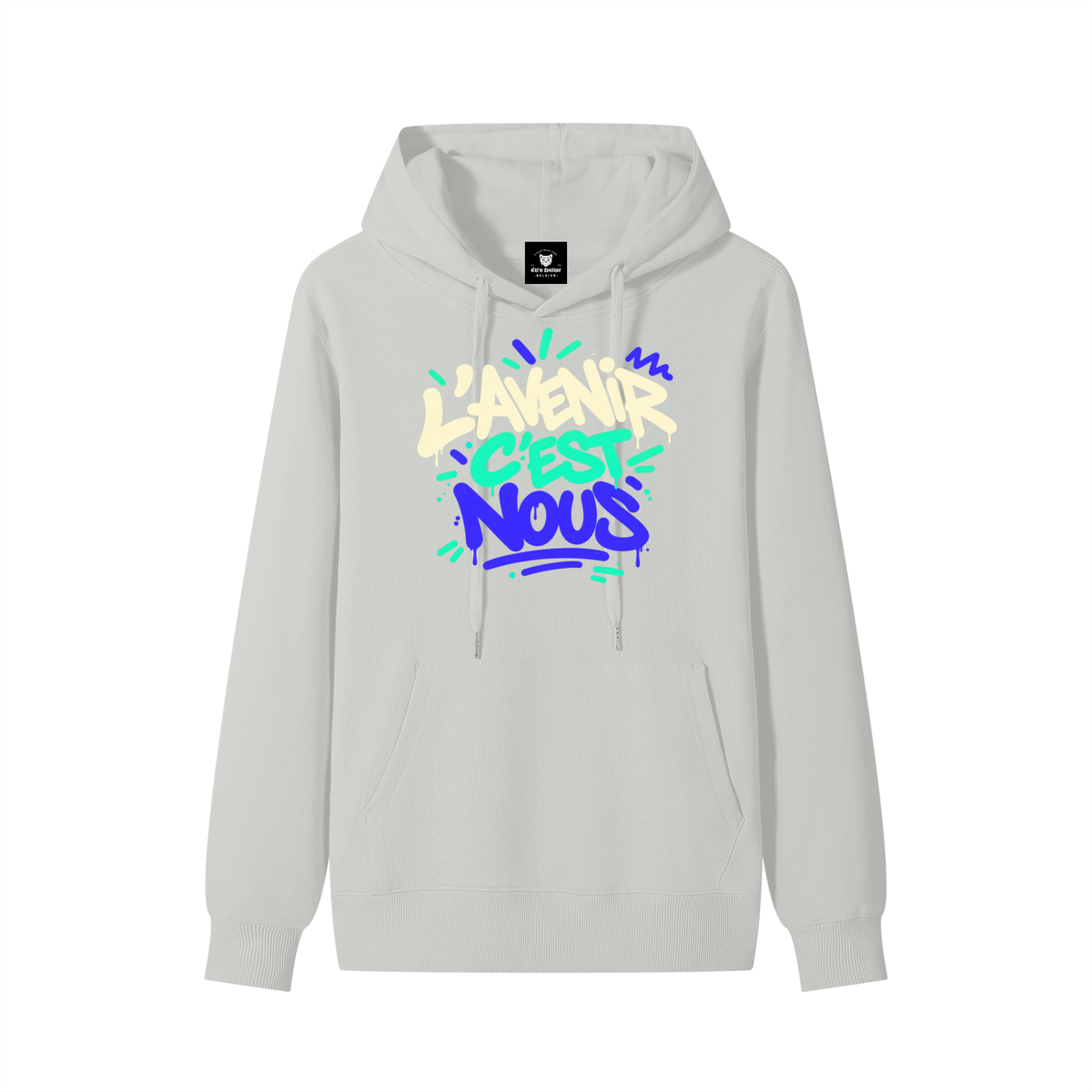Sweat à capuche Gen Z « L'avenir c'est nous » – 100 % coton