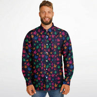 chemise confortable homme manches longues