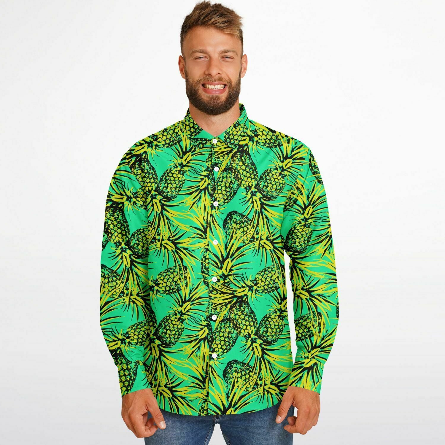 mode masculine chemise ananas