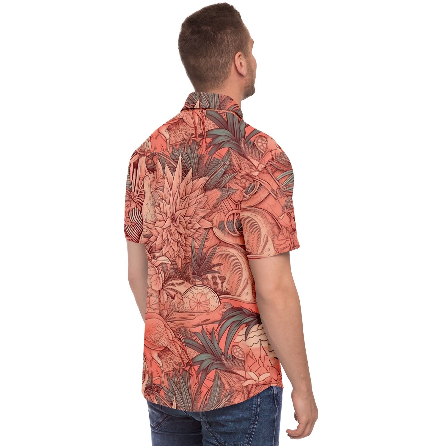 chemise homme style floral