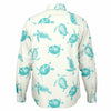 chemise à tortues manches longues pour homme