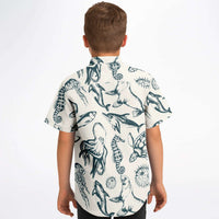 chemise à rayures garçon esprit marin