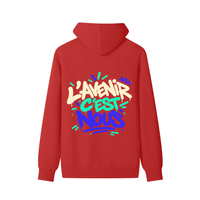 Sweat à capuche Gen Z « L'avenir c'est nous » – 100 % coton