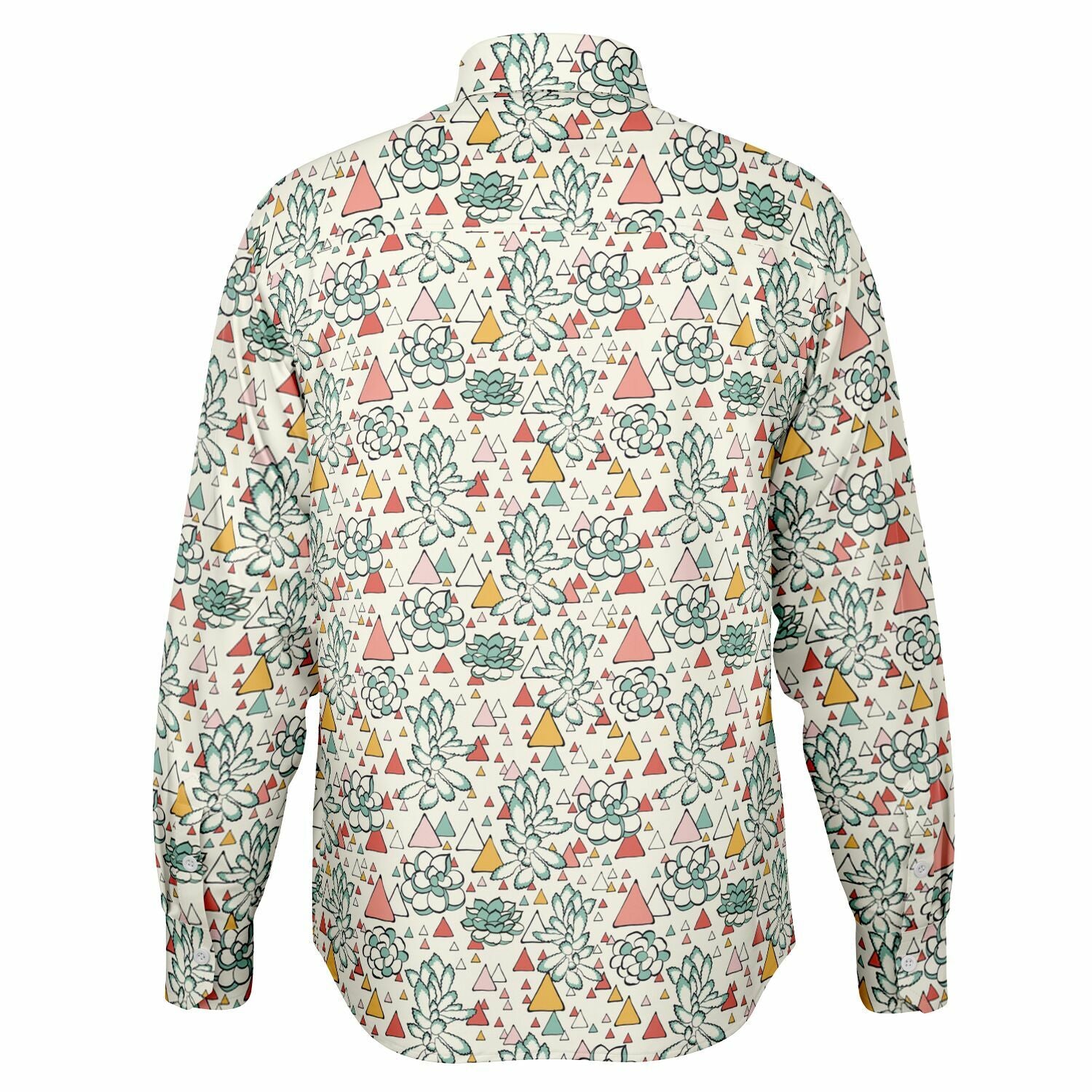 vêtement homme chemise fleurs abstraites