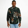 chemise homme imprimé tigre en savane