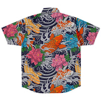 chemise casual homme carpes koï