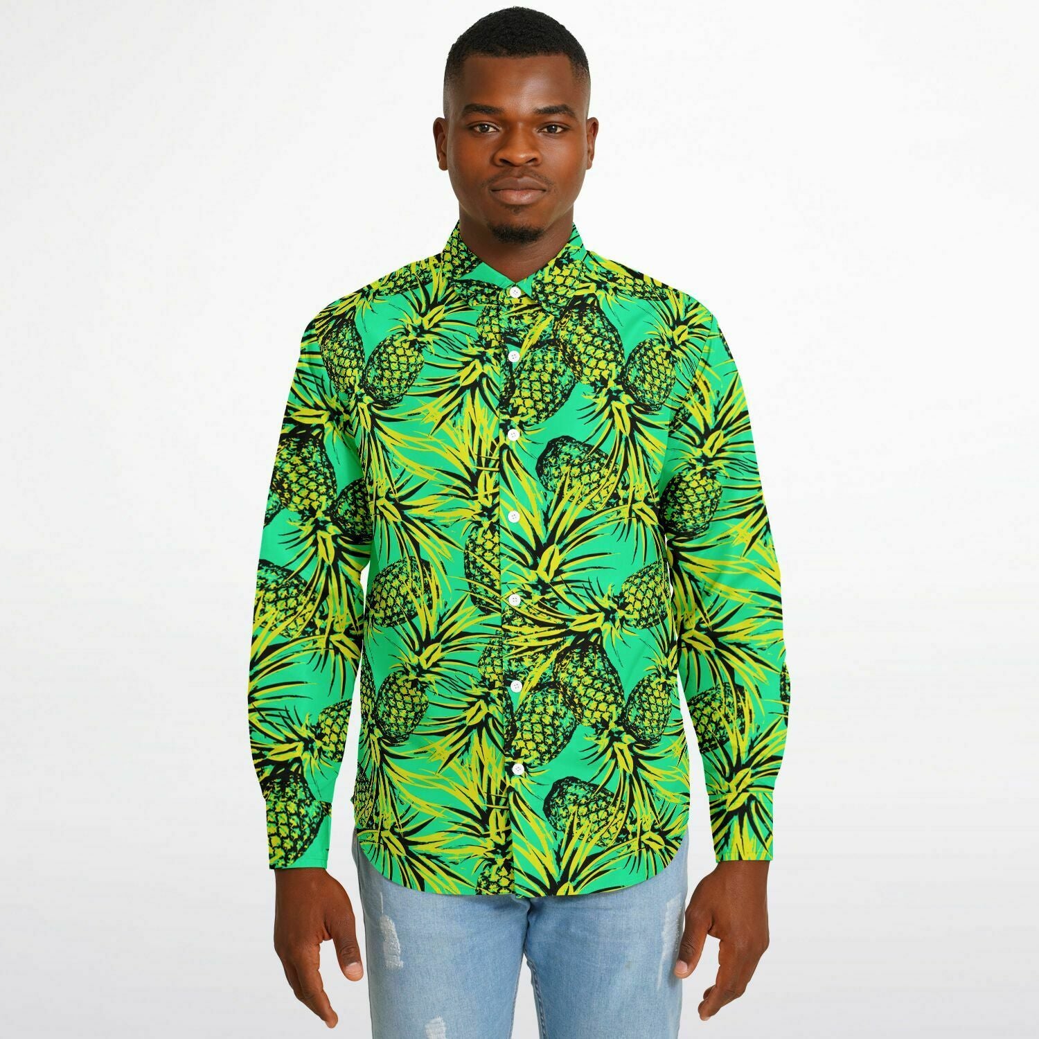 chemise garçon originale avec ananas