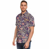 chemise légère homme motifs floraux