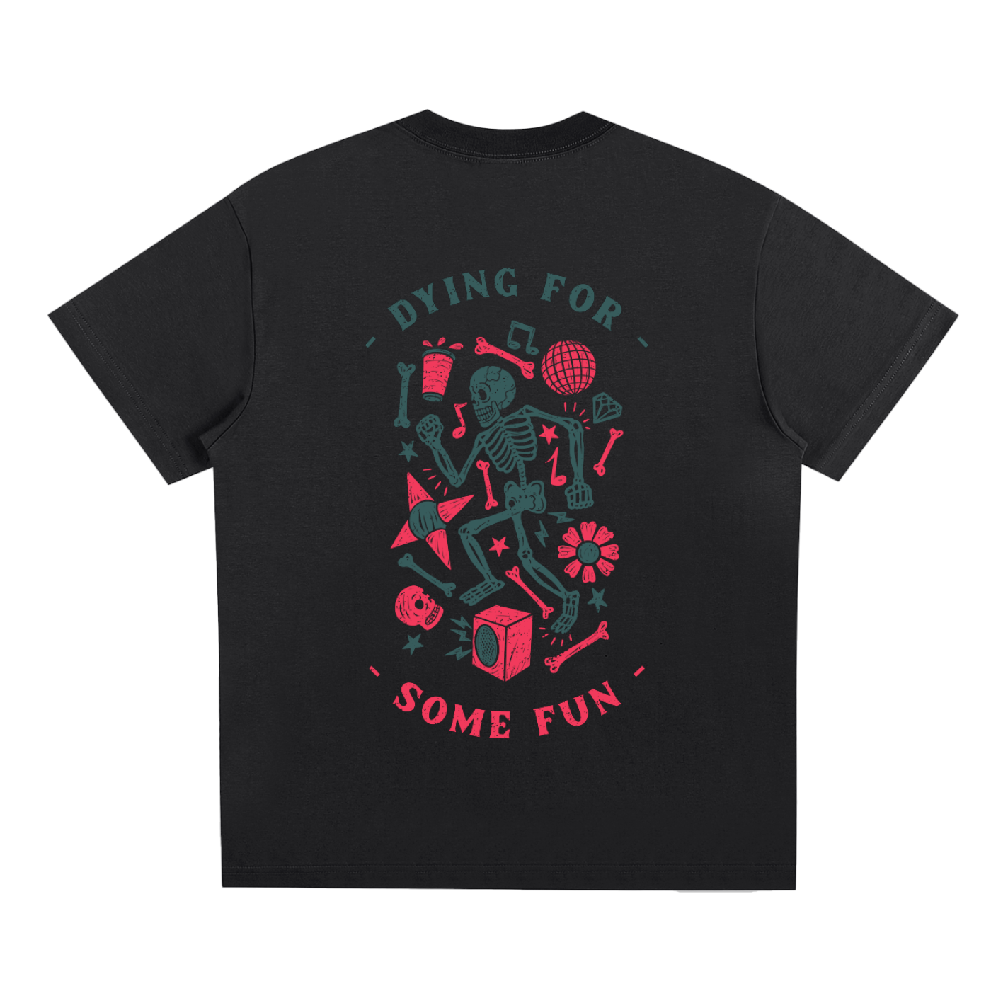 T-Shirt oversize - Dying for some fun