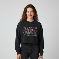 Pull Court femme - "MADE IN BELGIUM WITH LOVE"