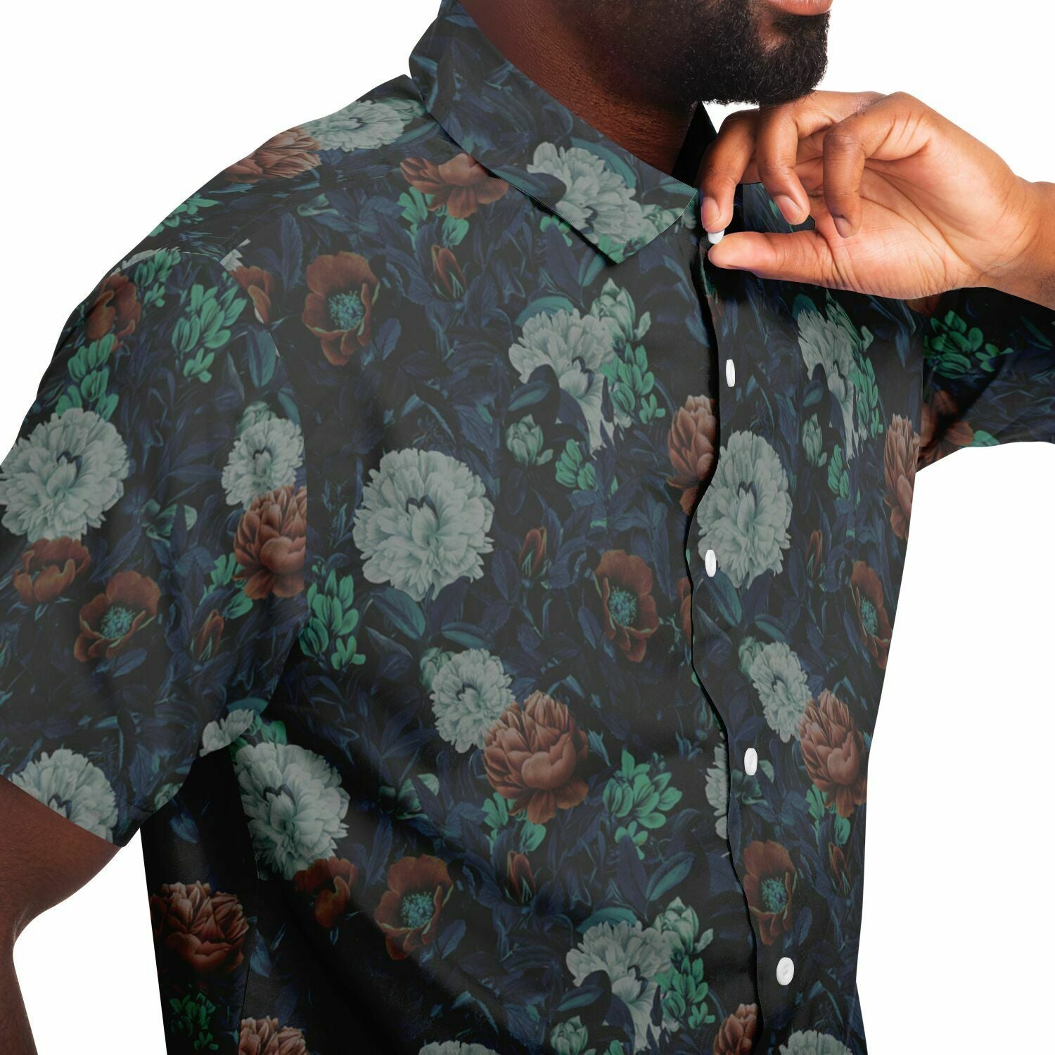 chemise homme tendance fleurs