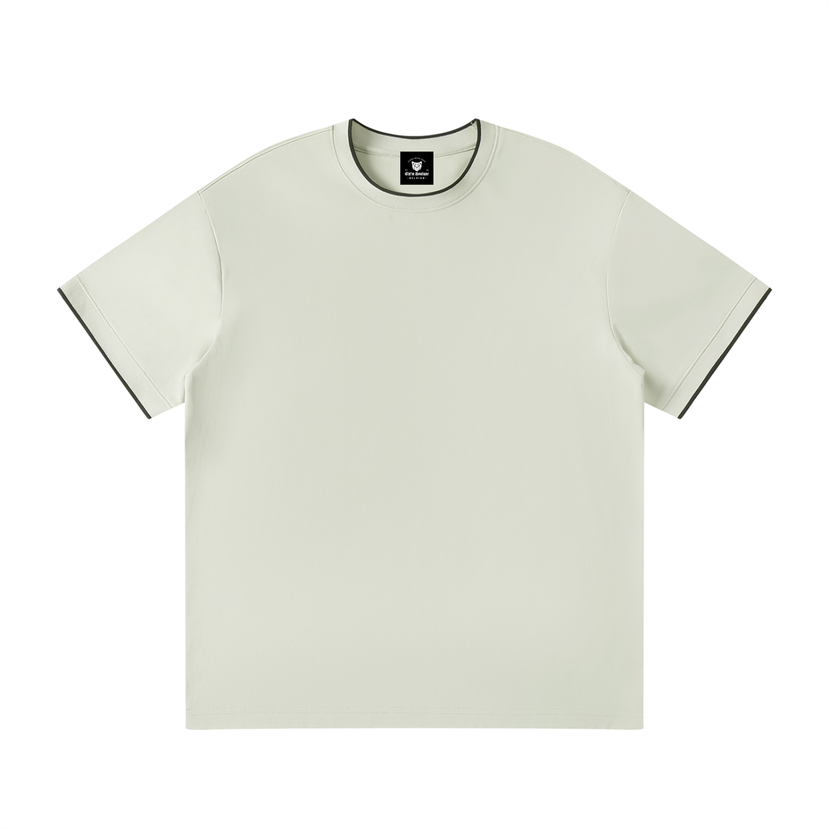 T-shirt Regular Fit Noir Original — Streetwear Belge