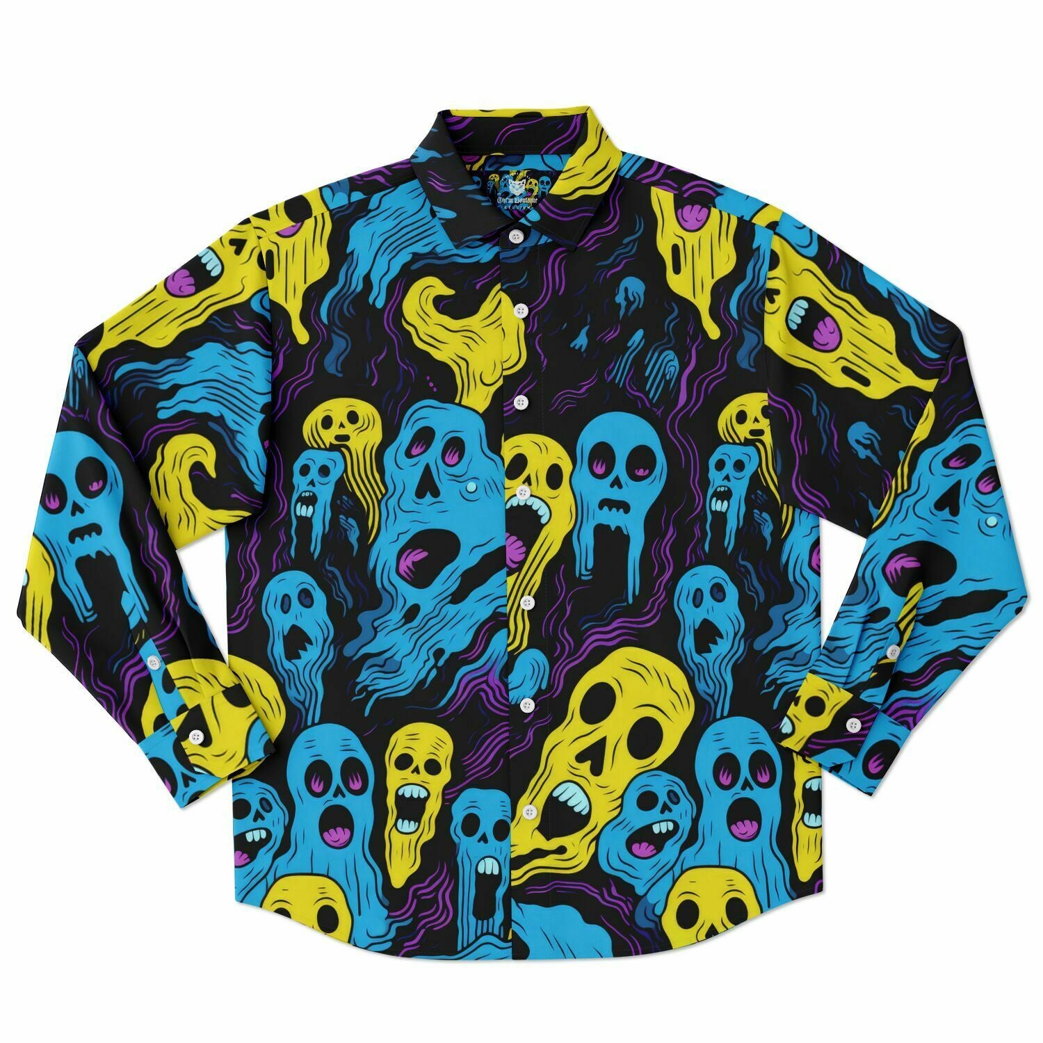 chemise tendance homme fantome fluo