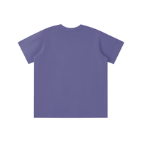 T-shirt oversized enfant Nocturne - imprimé collage manga rouge et noir