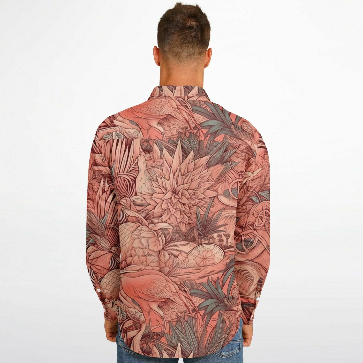 chemise homme tendance florale