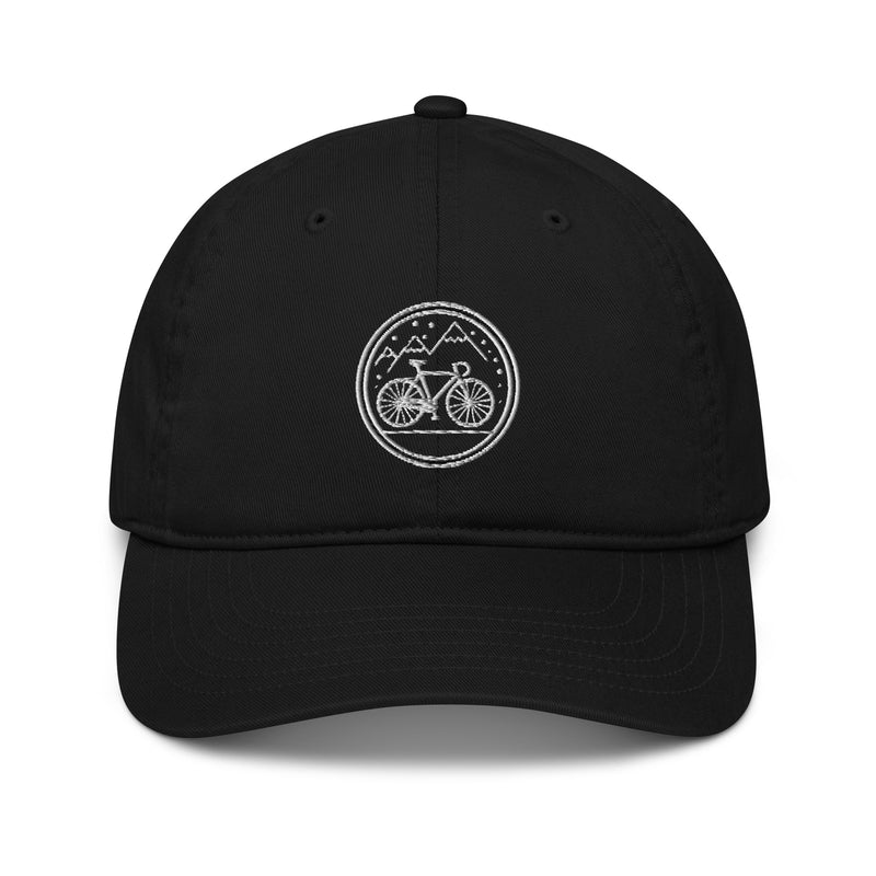 Casquette baseball bio mountain bike noir CHT'M Boutique