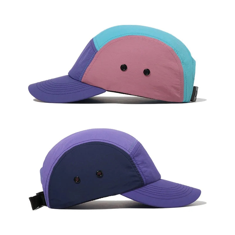 Casquette five panel (11 couleurs)