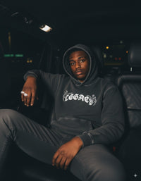 hoodie noir hip hop
