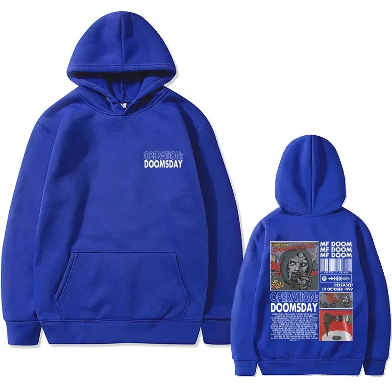 sweat à capuche tendance hip hop MF Doom