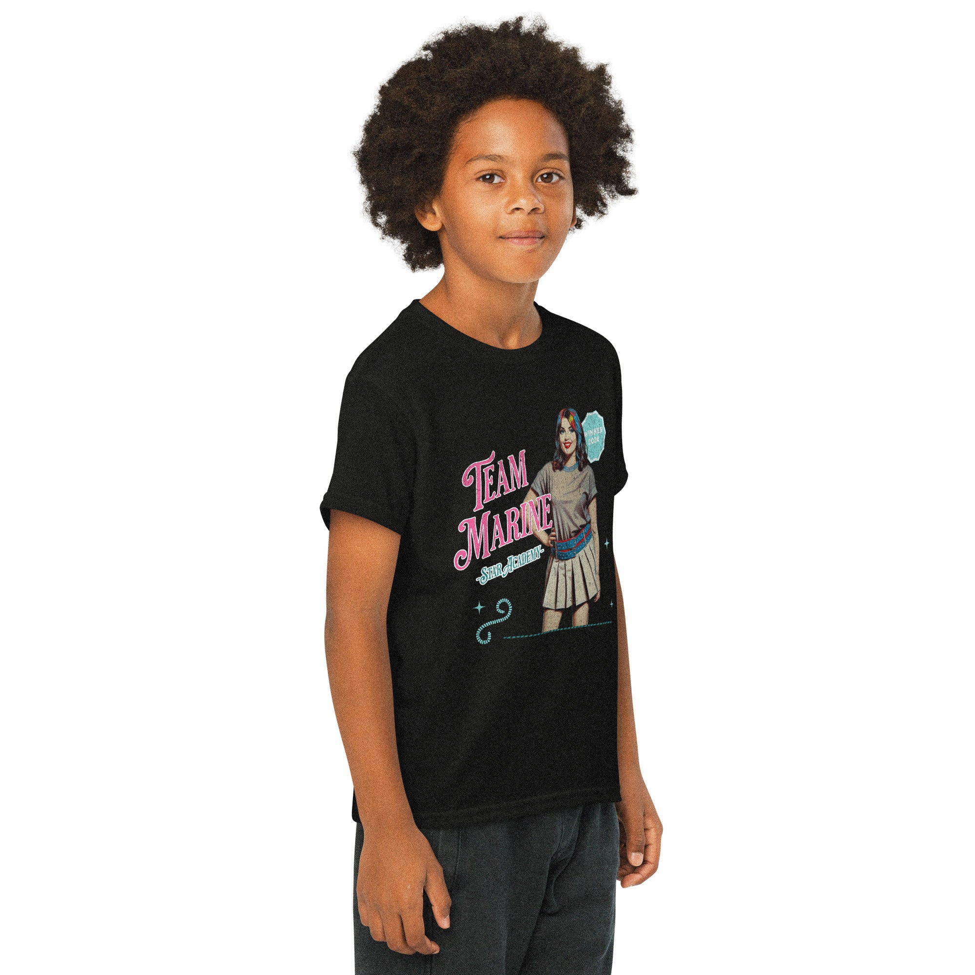T-shirt enfant Team Marine | Fan Officiel de la Gagnante
