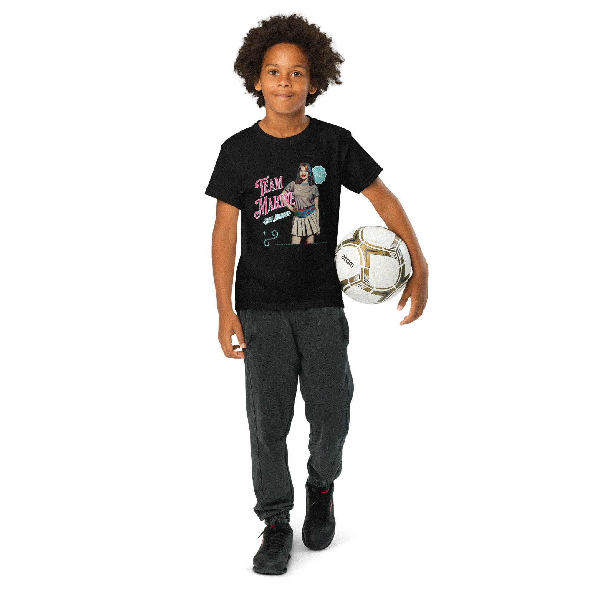 T-shirt enfant Team Marine | Fan Officiel de la Gagnante