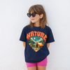 T-shirt Enfant Nature Heart - Design Camping Vintage